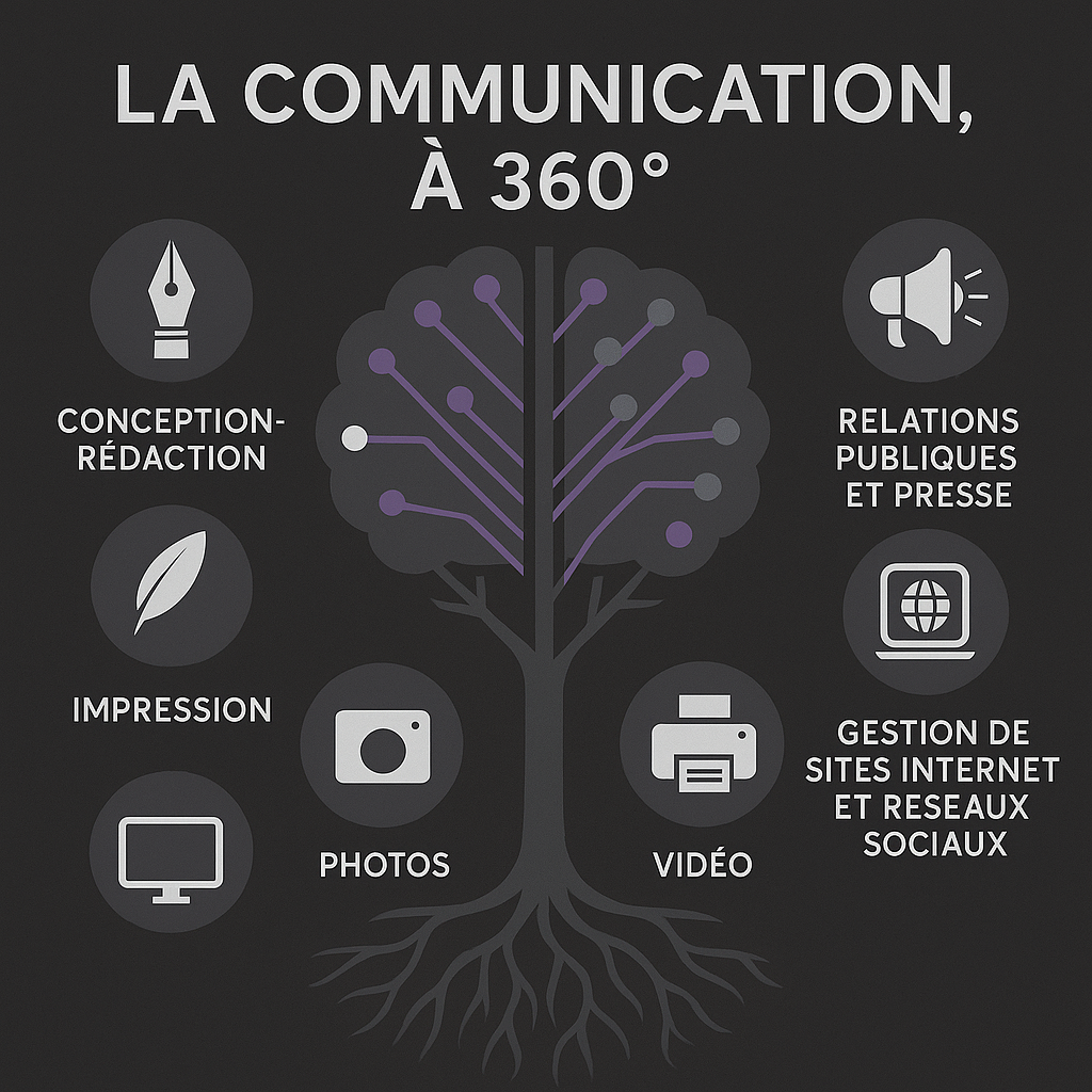 Arbre des services communication - De l'autre côté du miroir - Alice Communication